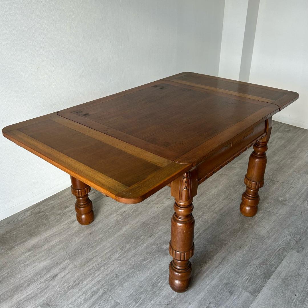 【最終値下げ】イギリス アンティーク家具 ドローリーフテーブル　263A