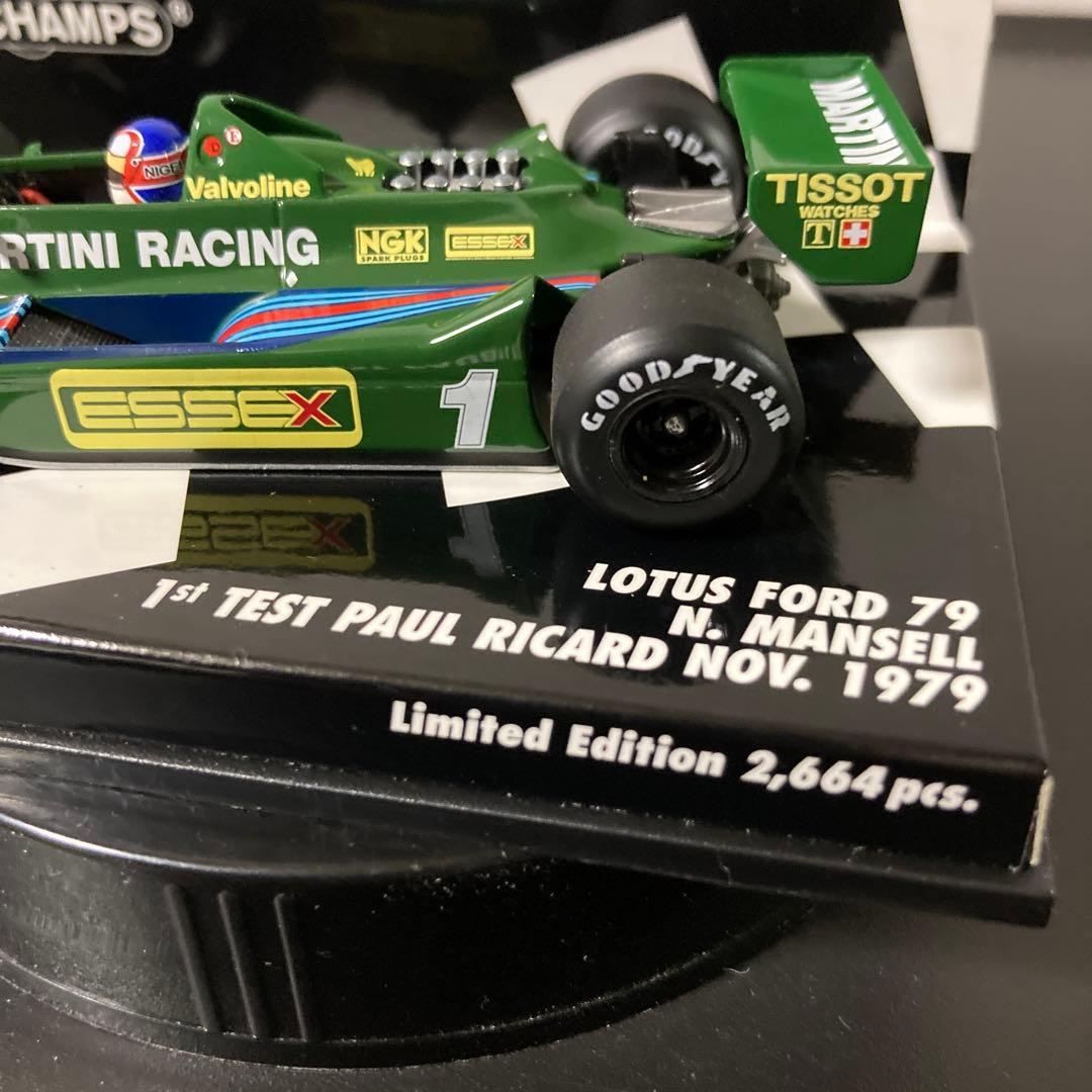 ミニチャンプス F1 ロータス 79 ナイジェル マンセル 限定2664個