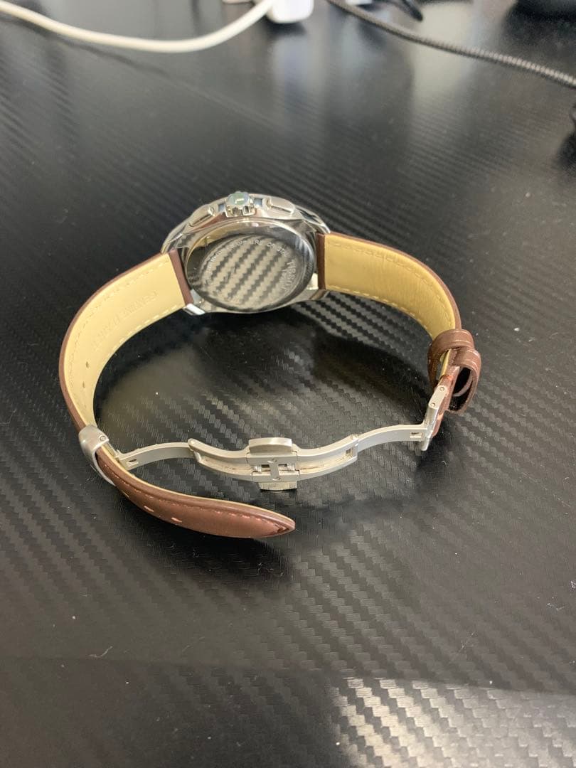 TISSOT クチュリエ GMT クロノグラフ T035439A 中古稼働品