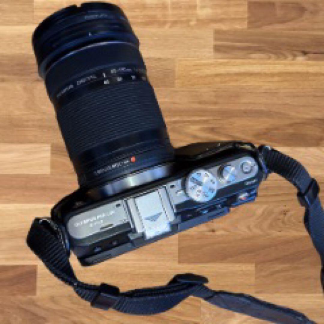 OLYMPUS PEN Lite E-PL3 Wズームレンズ 予備バッテリー付
