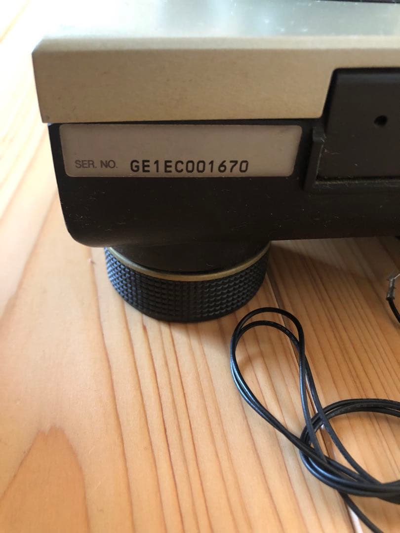 Technics SL-1200 MK-3Dターンテーブル