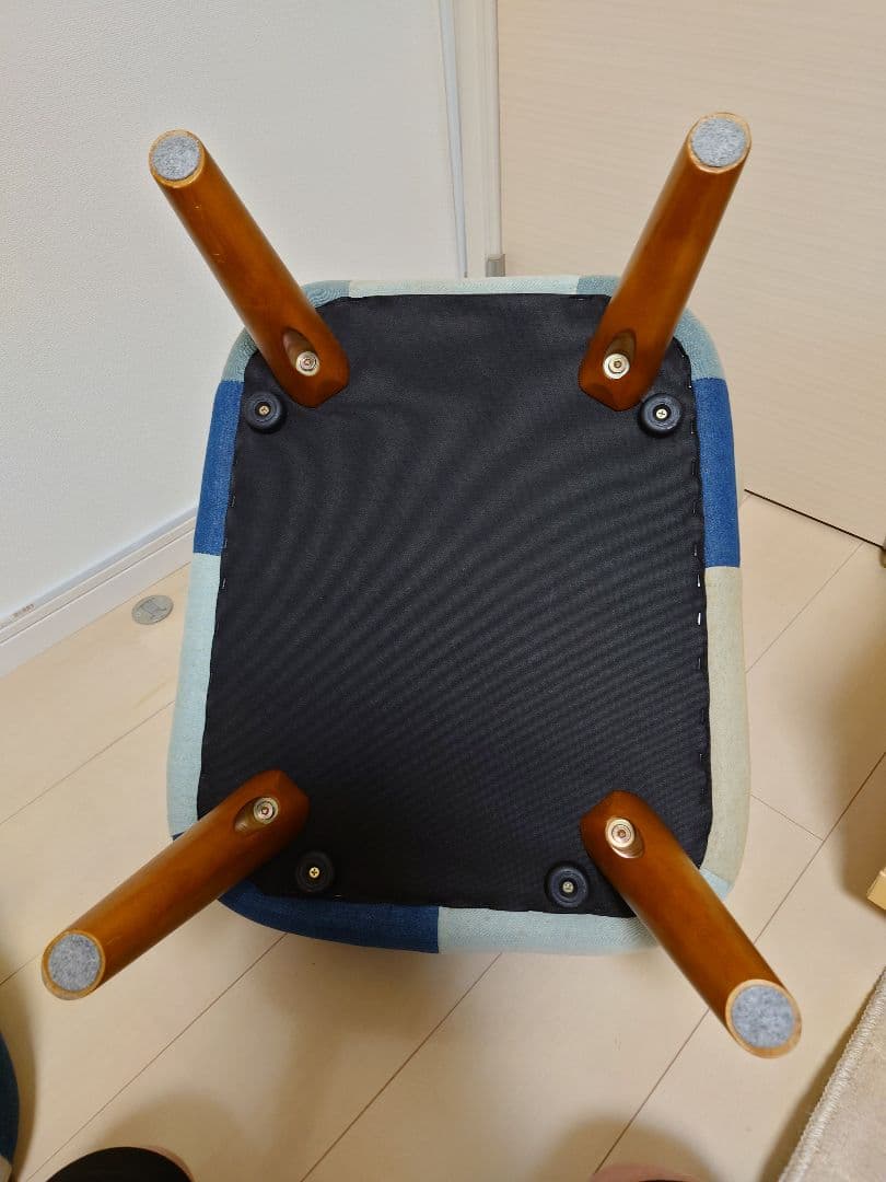 masa　パッチワークデザイン 椅子とスツールセット