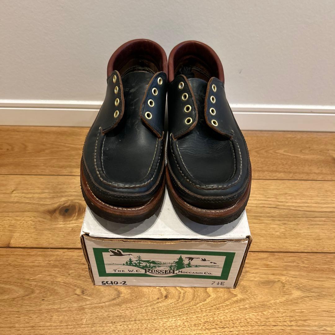 Russell Moccasin モカシン 7.5E ブラック