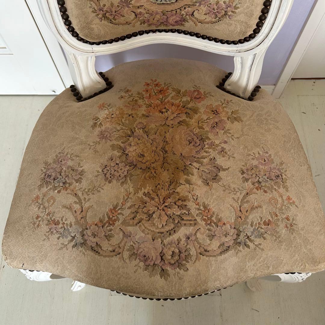 アンティークチェア　座椅子