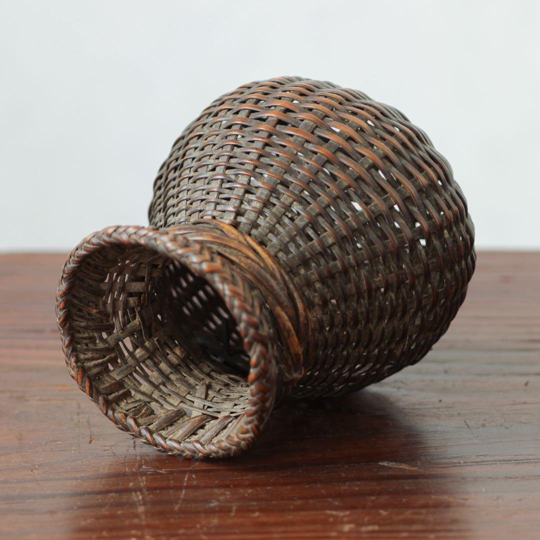 魚籠　花籠　花器　竹