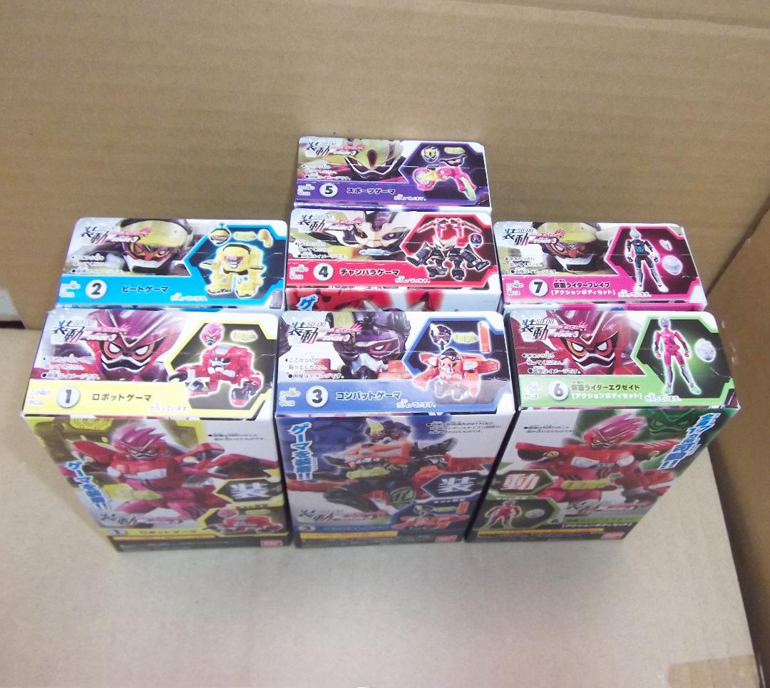装動 仮面ライダーエグゼイド 1～10弾 全72個 大装動 限定品 最終値下げ