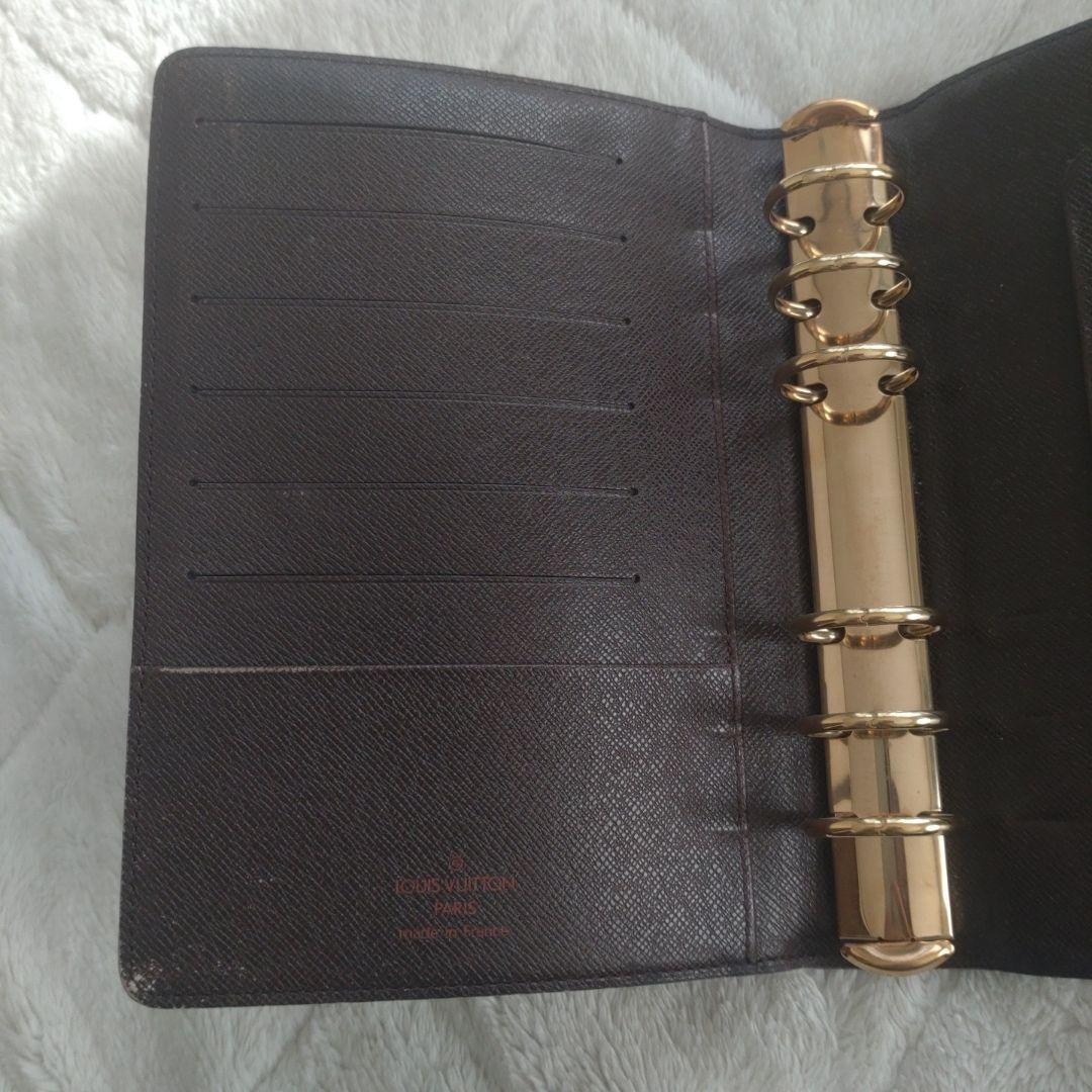 ルイヴィトン ダミエ柄 手帳カバー