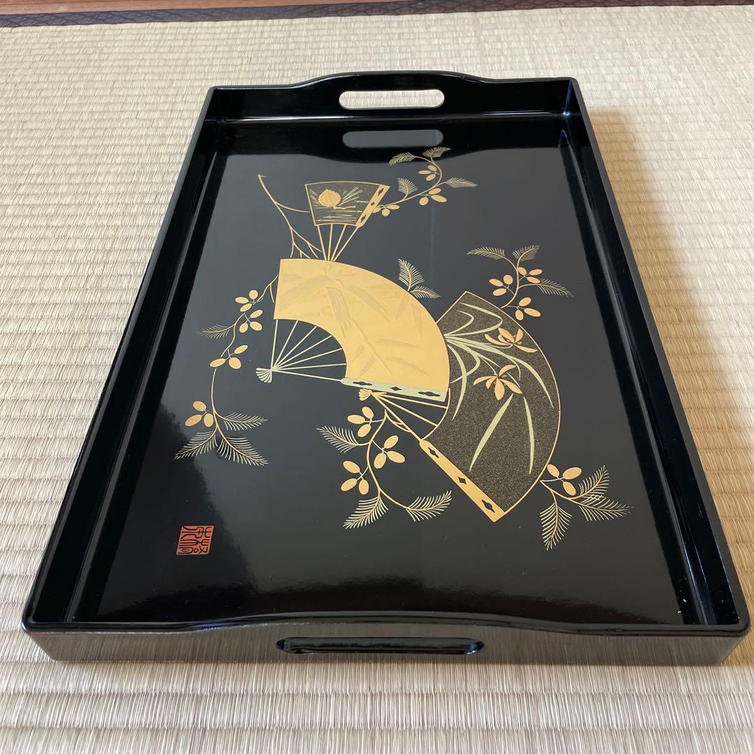 八雲漆器トレイ