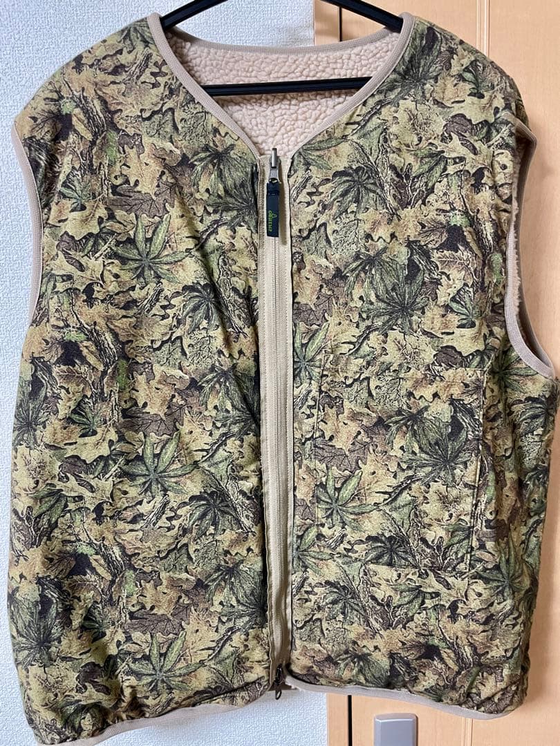 GOHEMP リバーシブルボアベスト