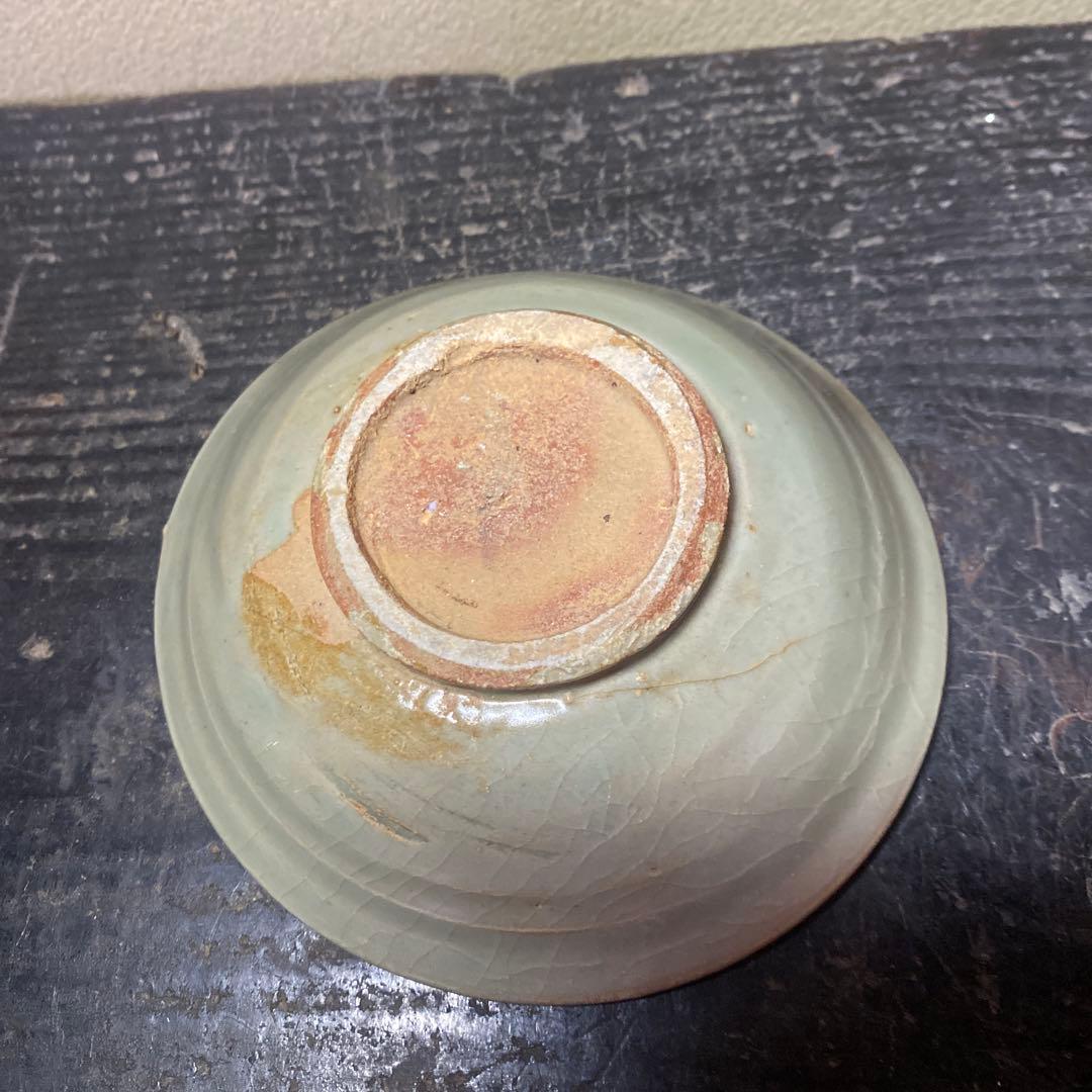 専用　中国古玩　青磁菓子鉢【桐箱付】