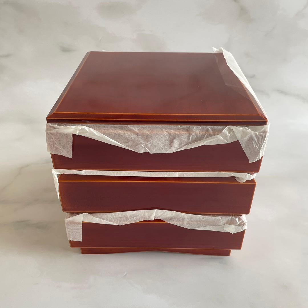 伝統的工芸品 飛騨春慶塗 三段重