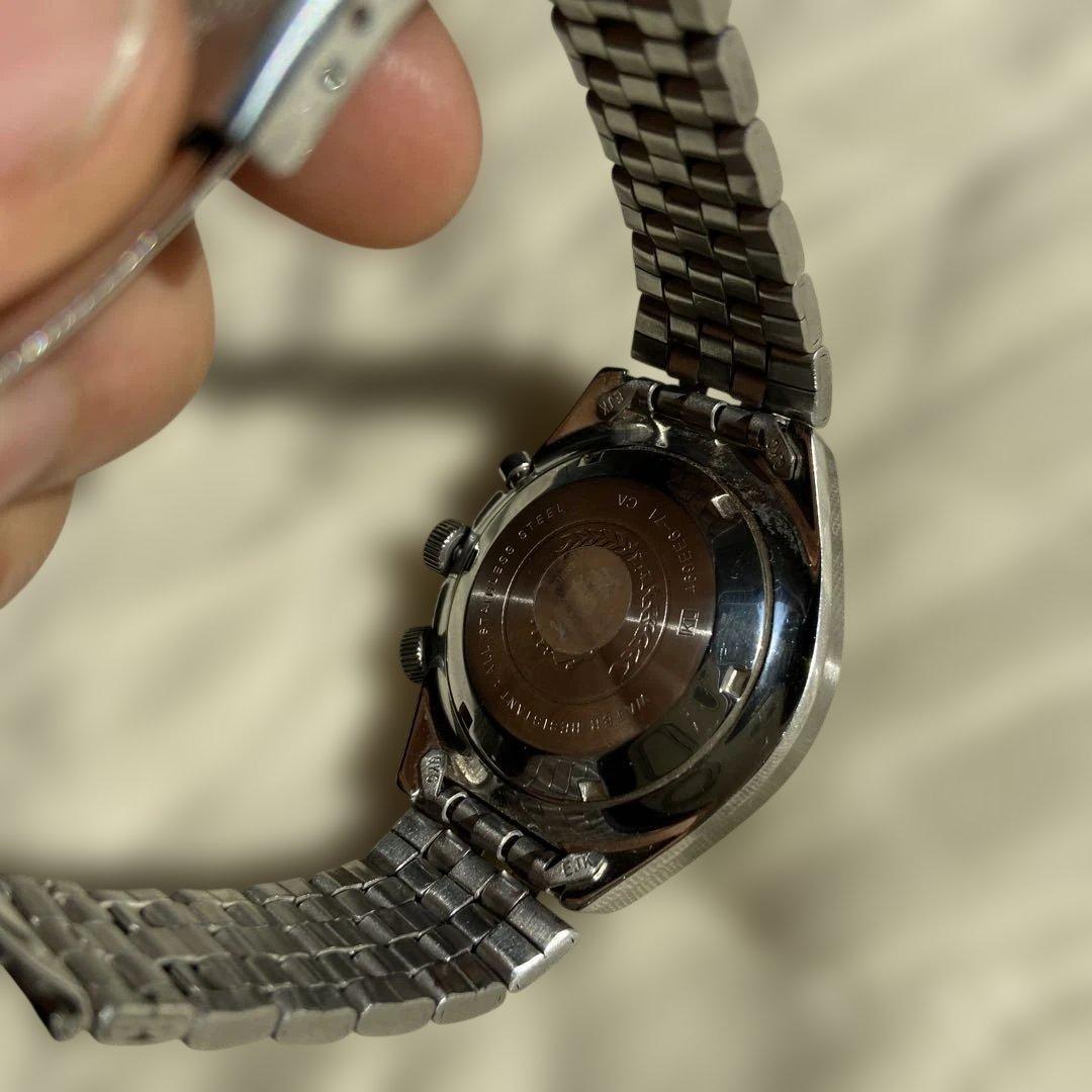 【レア美品】オリエント自動巻き腕時計 ワールドタム、デイデイト機能