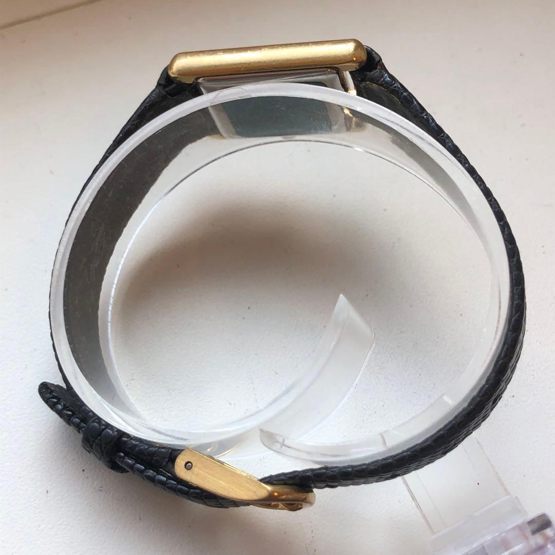 【美品】SEIKO セイコー　タンク　ローマン　稼働品　レザーベルト 時計