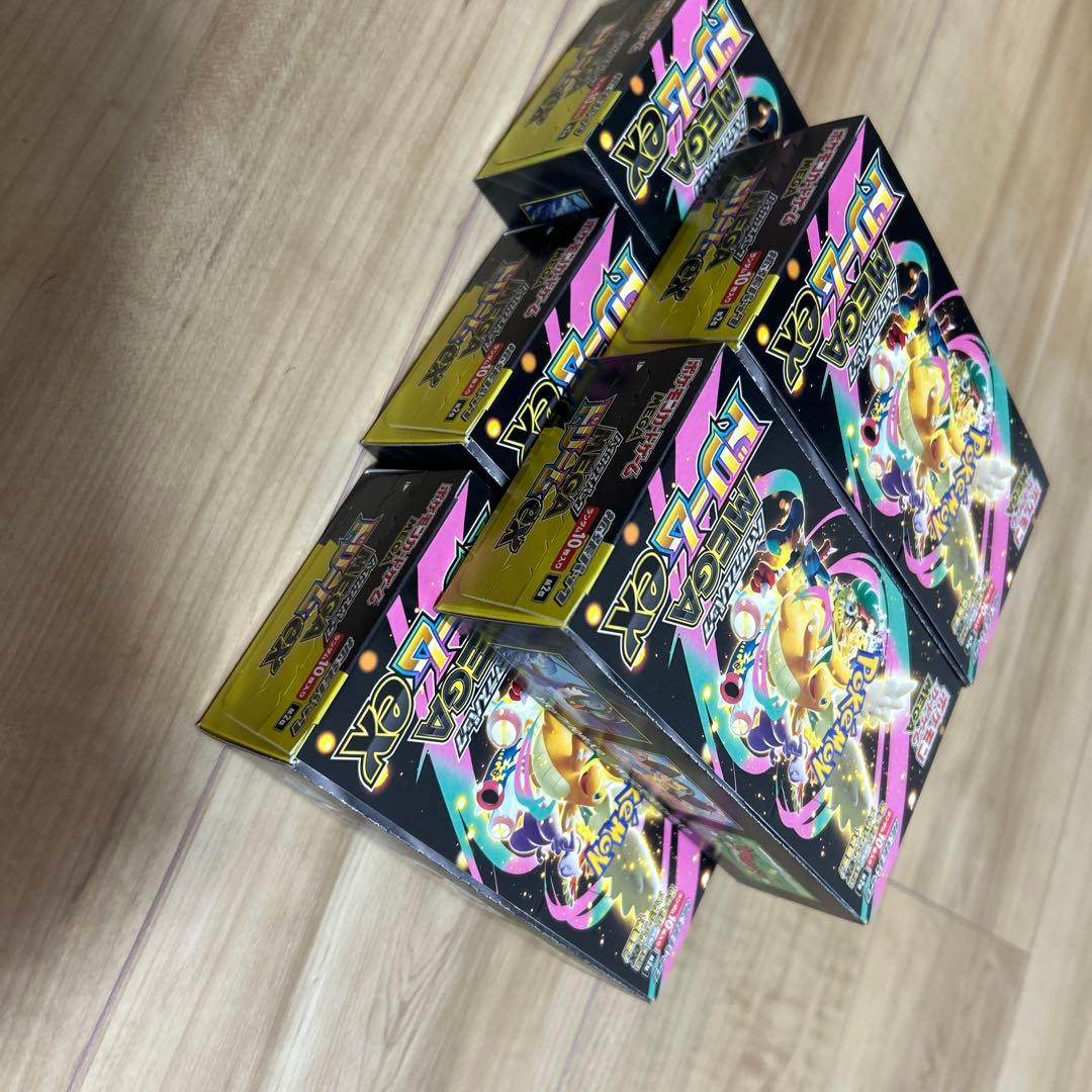 ポケモンカード MEGAドリームex6BOXシュリンク付き、無