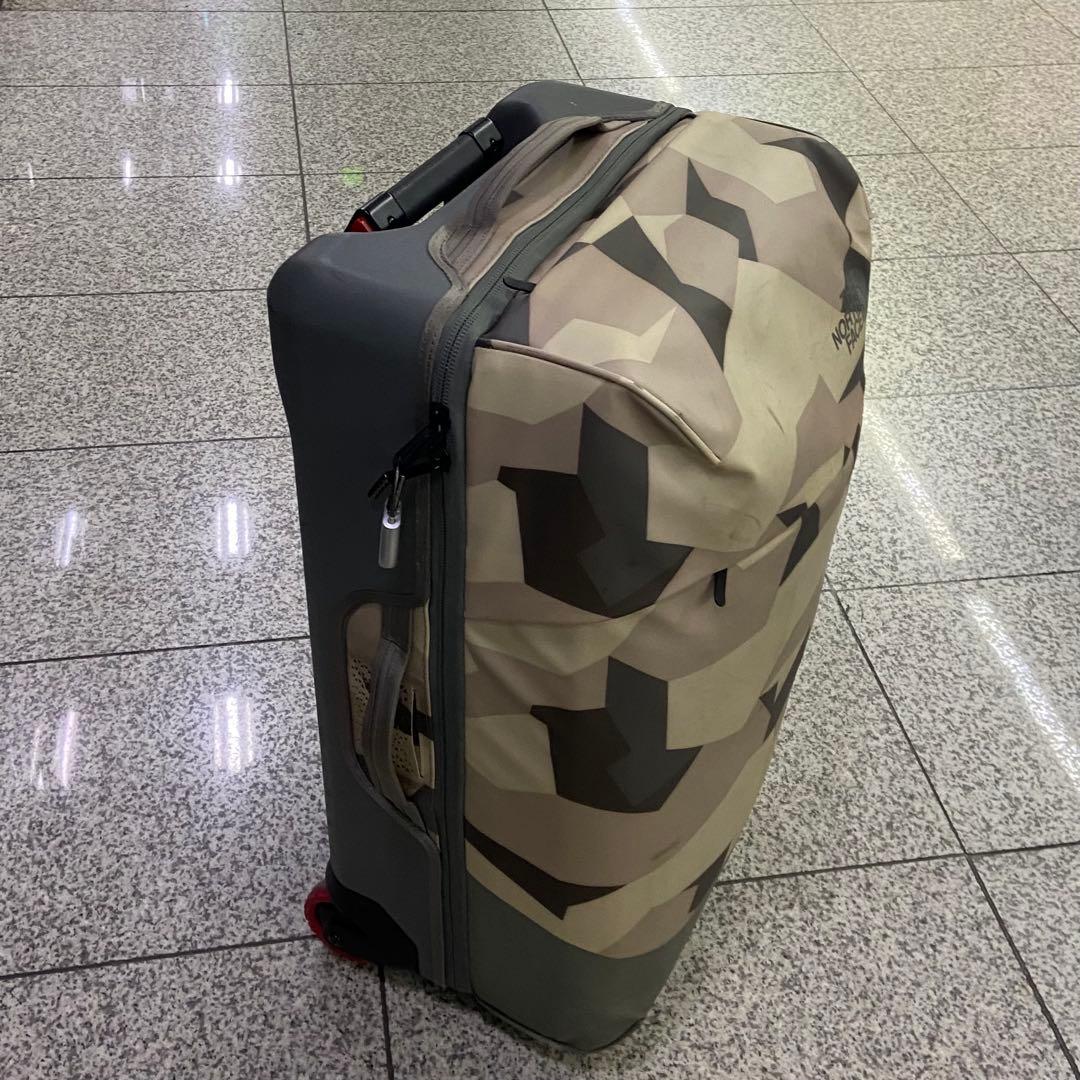 ノースフェイス スーツケース 75L キャリーケース　ソフト　ホワイト