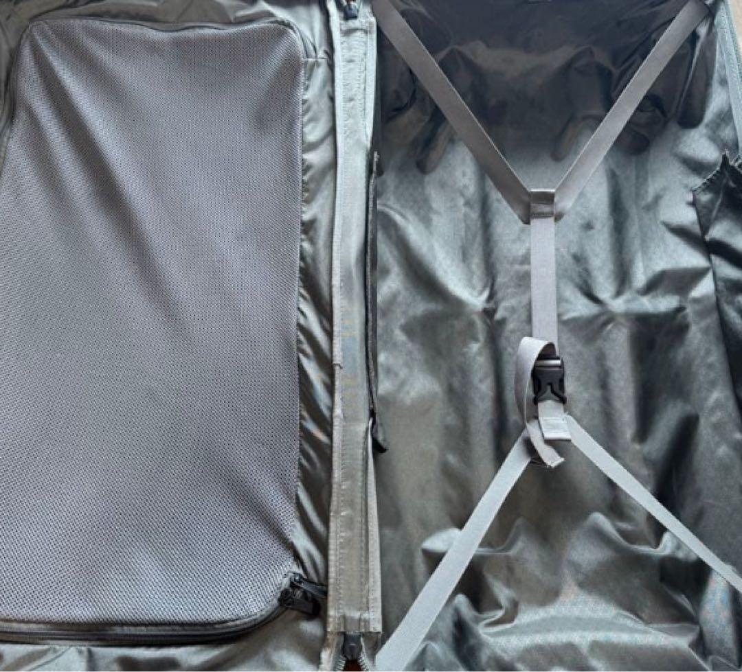 ノースフェイス スーツケース 75L キャリーケース　ソフト　ホワイト