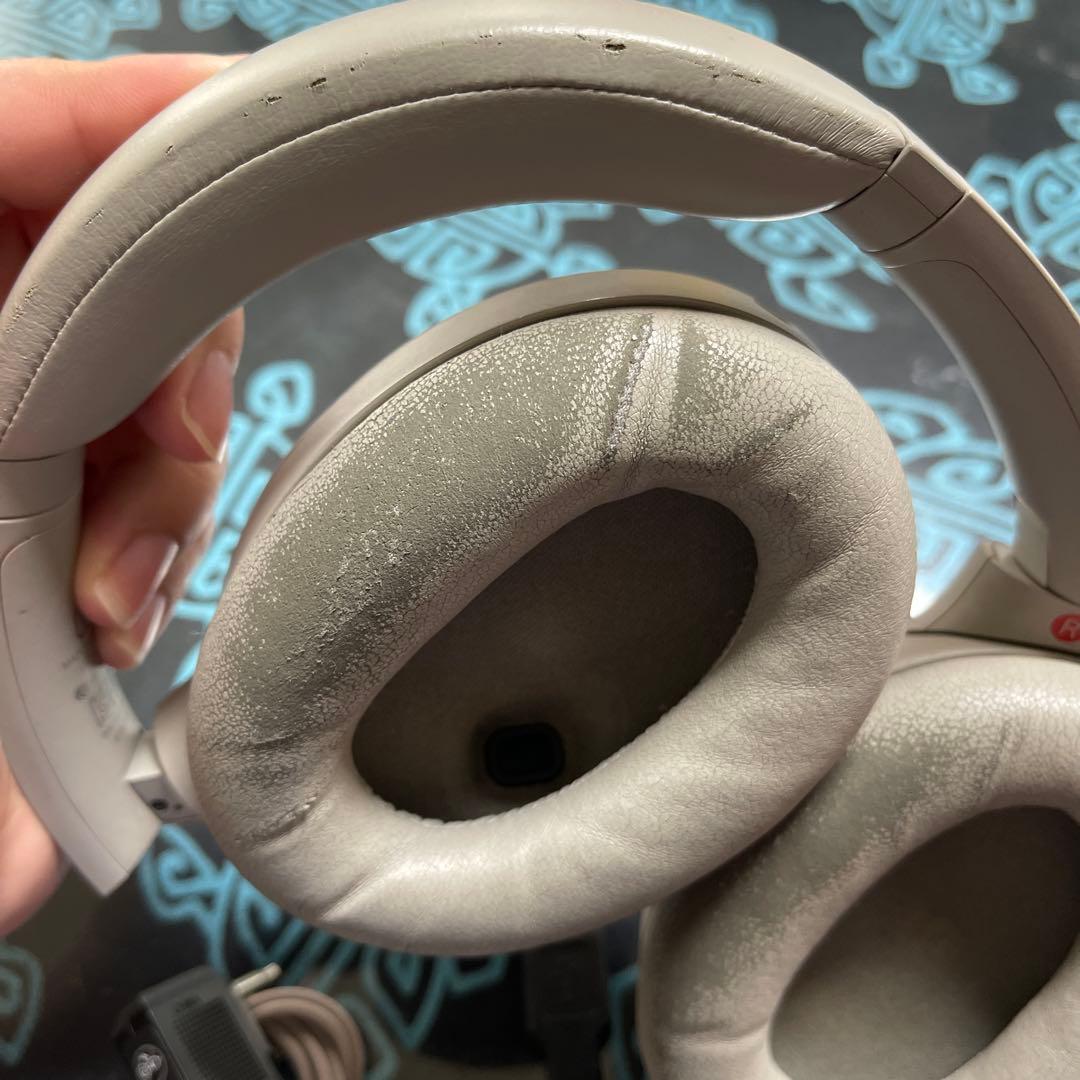 SONY ワイヤレスヘッドホン USB・3.5mmケーブル付属