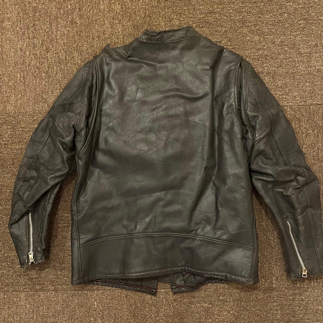 schott 60s~ サボテンタグ シングルライダース size44