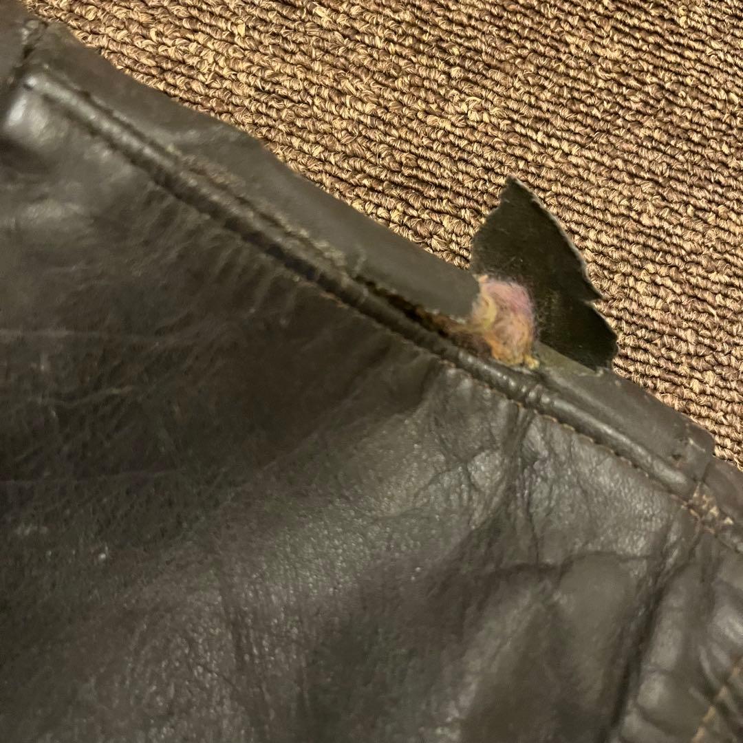 schott 60s~ サボテンタグ シングルライダース size44