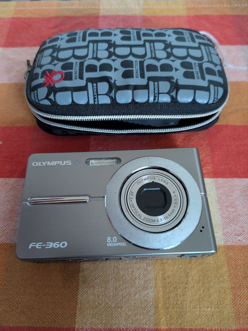 OLYMPUS FE-360 デジタルカメラ 8.0メガピクセル