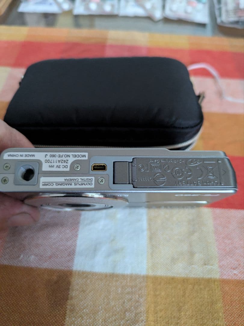 OLYMPUS FE-360 デジタルカメラ 8.0メガピクセル