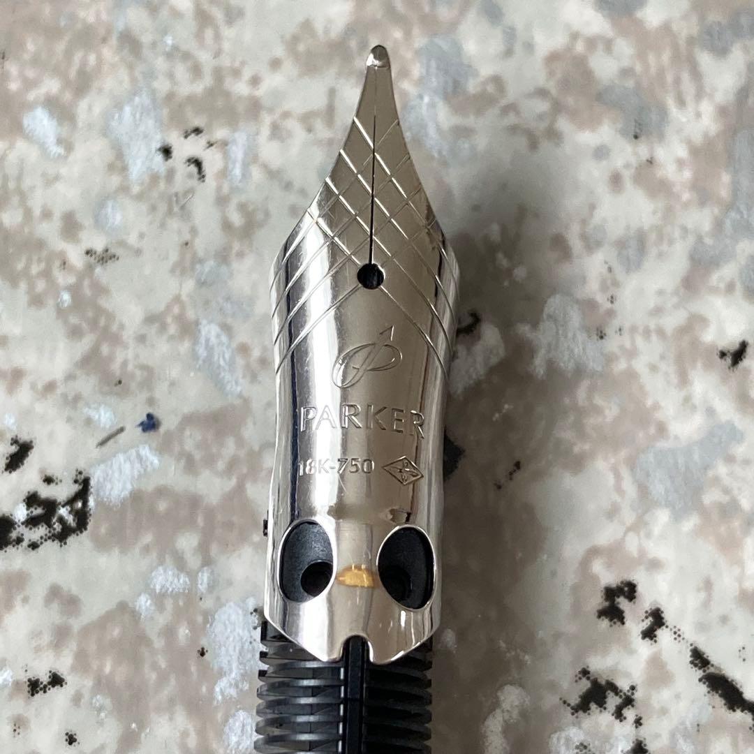 #094 オーバーホール済み 万年筆 パーカー SONNET 18k