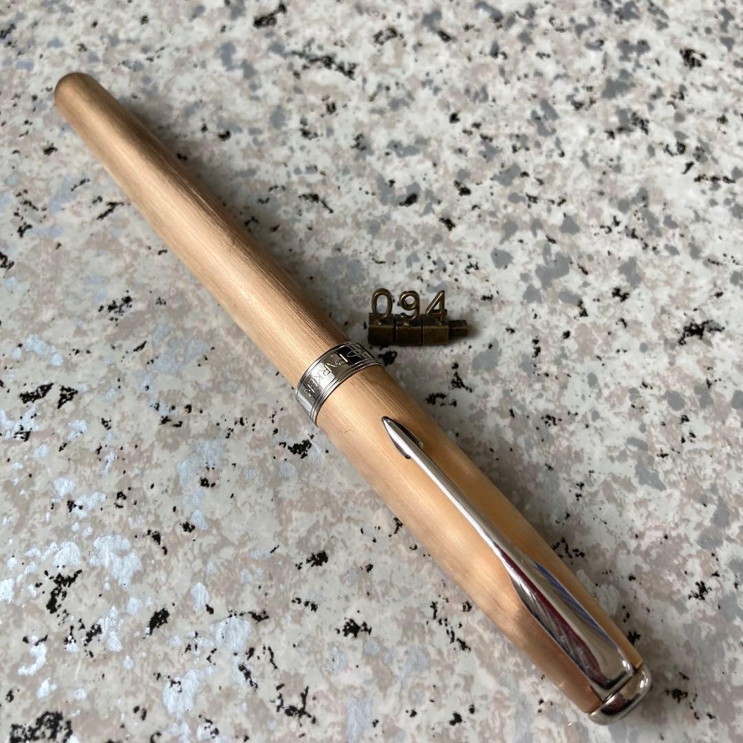 #094 オーバーホール済み 万年筆 パーカー SONNET 18k