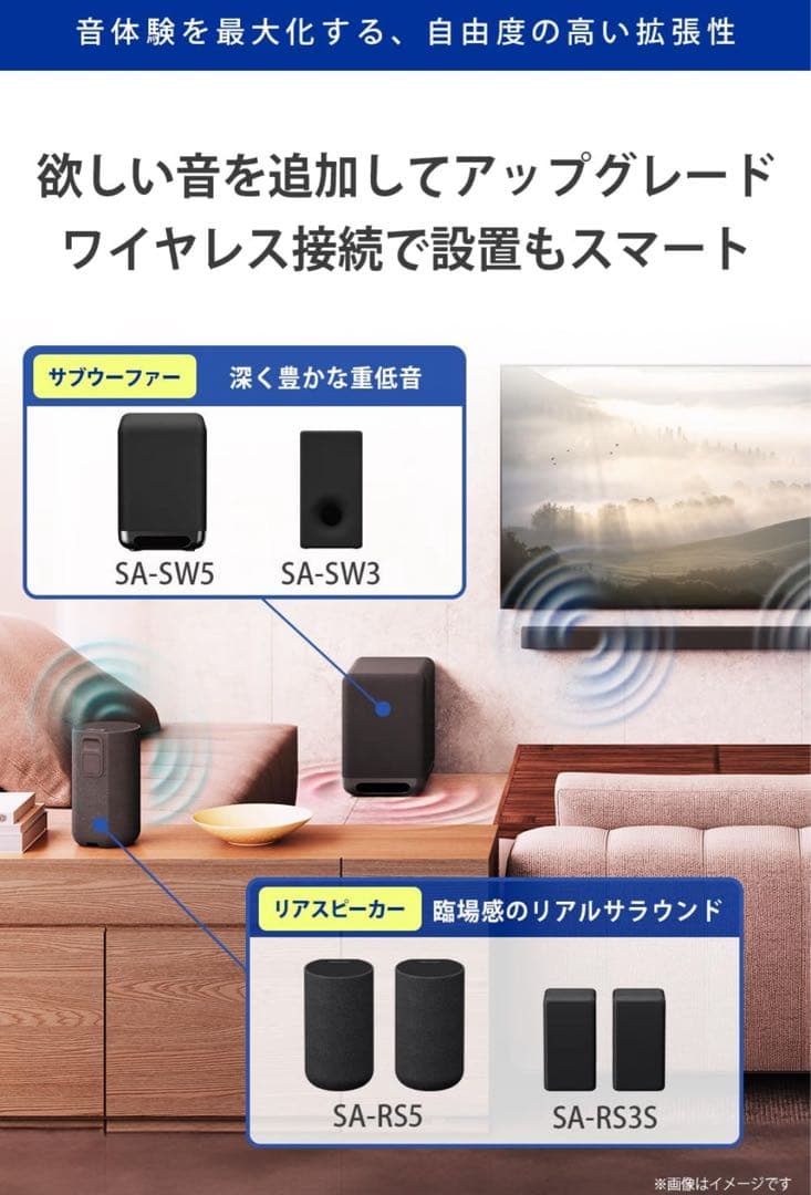 「新品」Sony サウンドバー HT-A8000 BRAVIA