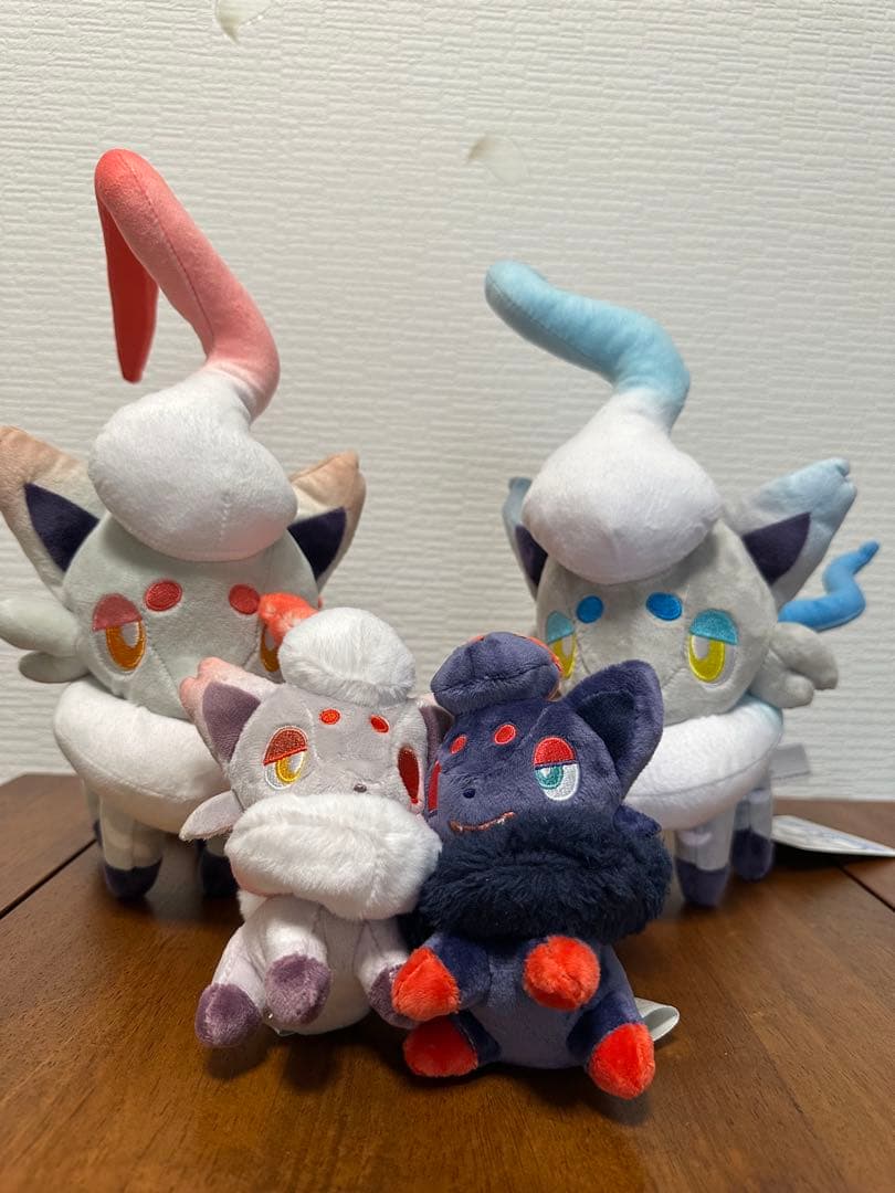 匿名配送／タグ有／ヒスイゾロア色違い／にたものどうし／セット売り