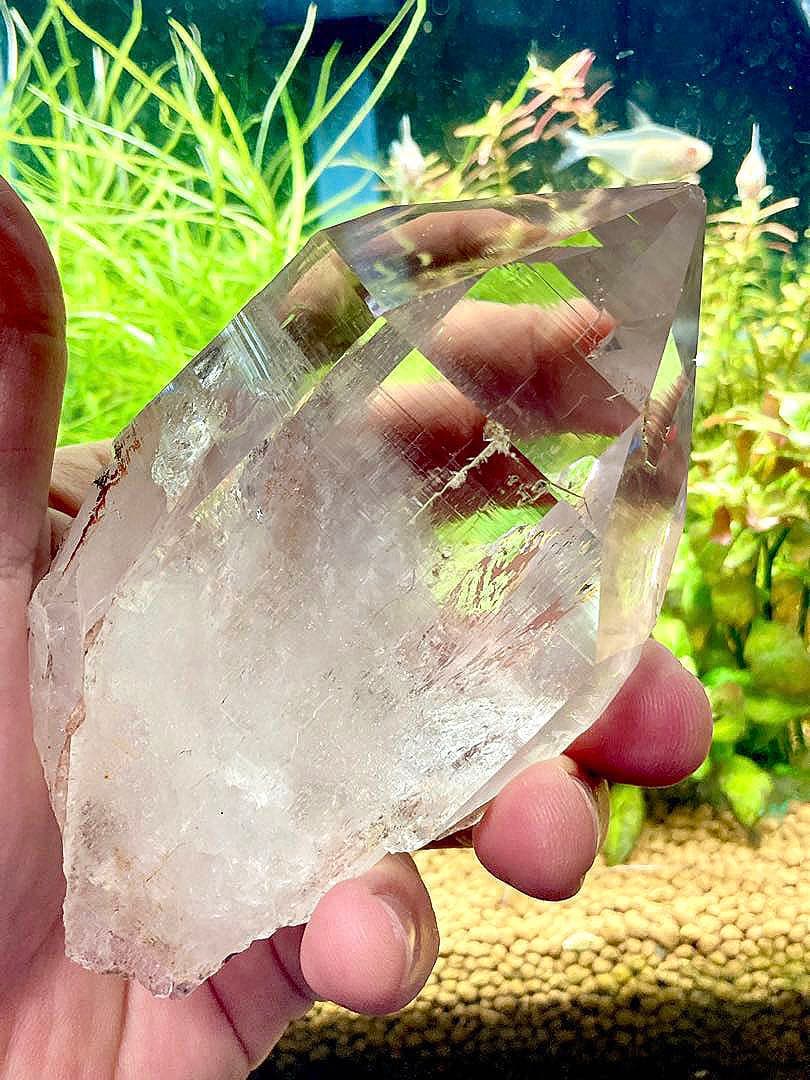 クニ　再販不可　夢幻品質　幻のカイラス聖山産　虹のヒマラヤレムリアンの原石