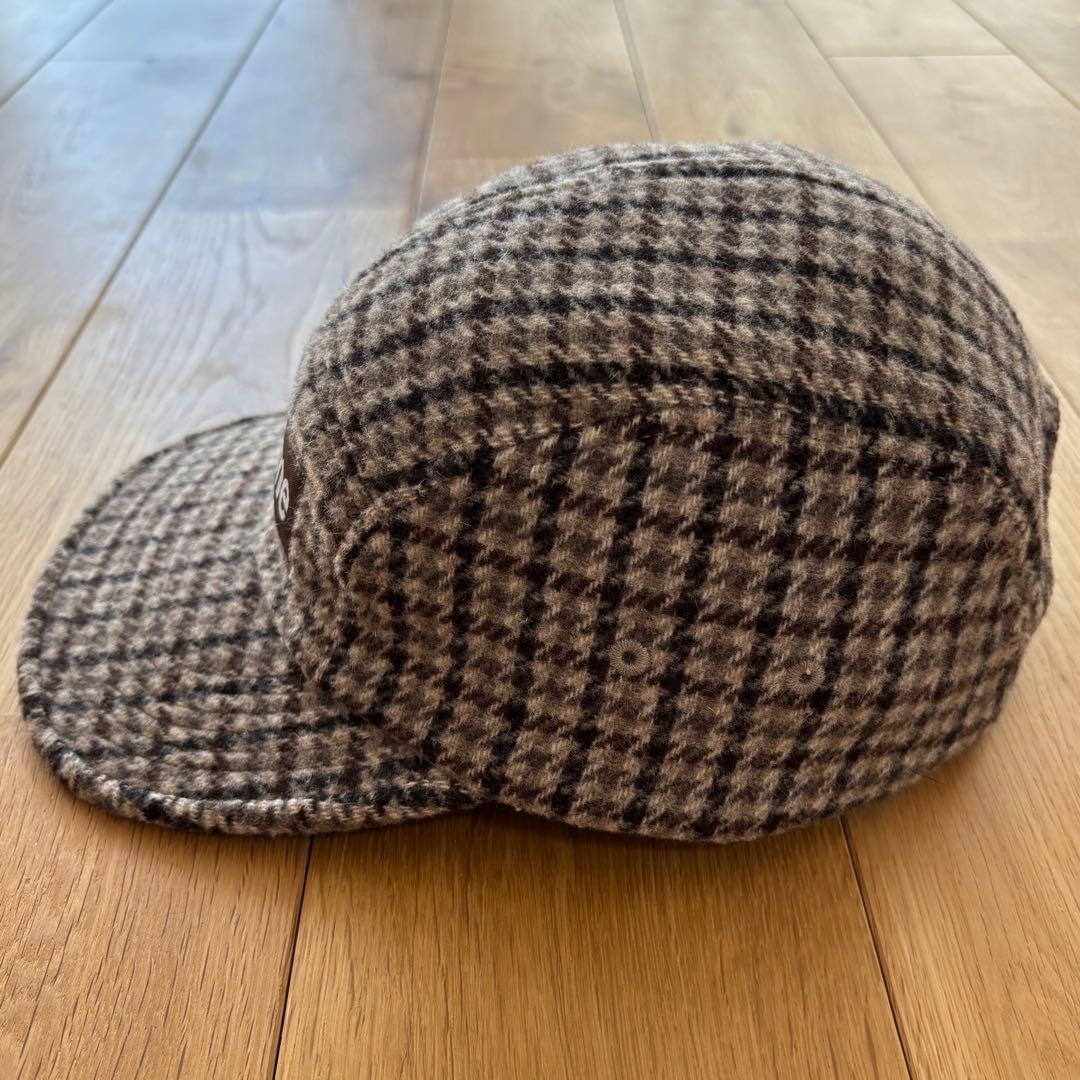 【希少】Supreme Houndstooth Wool Camp Cap