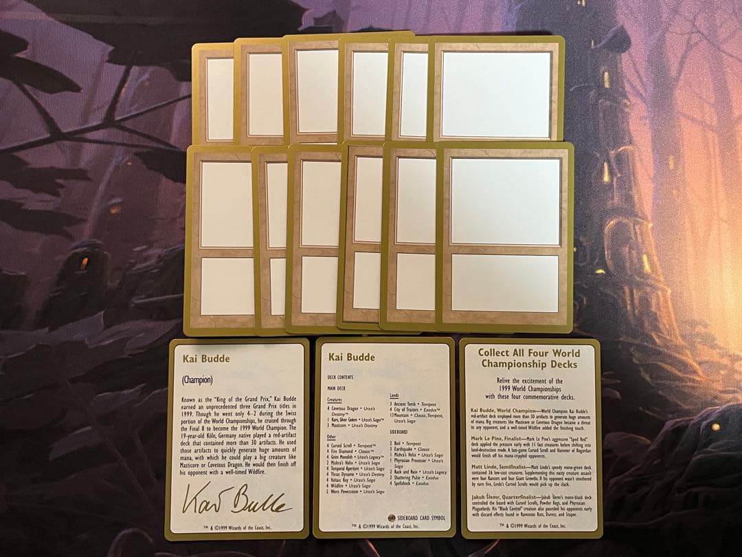 マジック：ザ・ギャザリング World Championship Decks 1999 Kai Budde