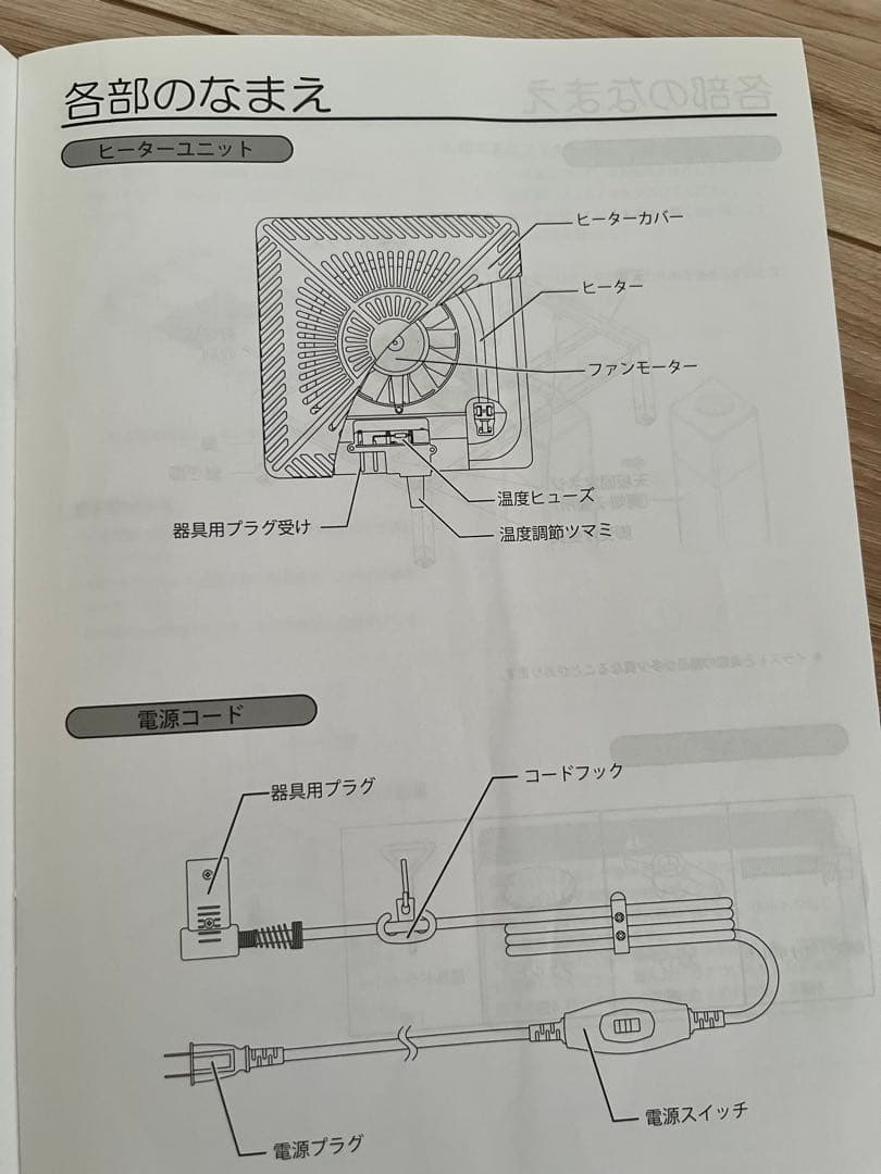 ニトリ　コタツクラシックC 120 電源コード付き