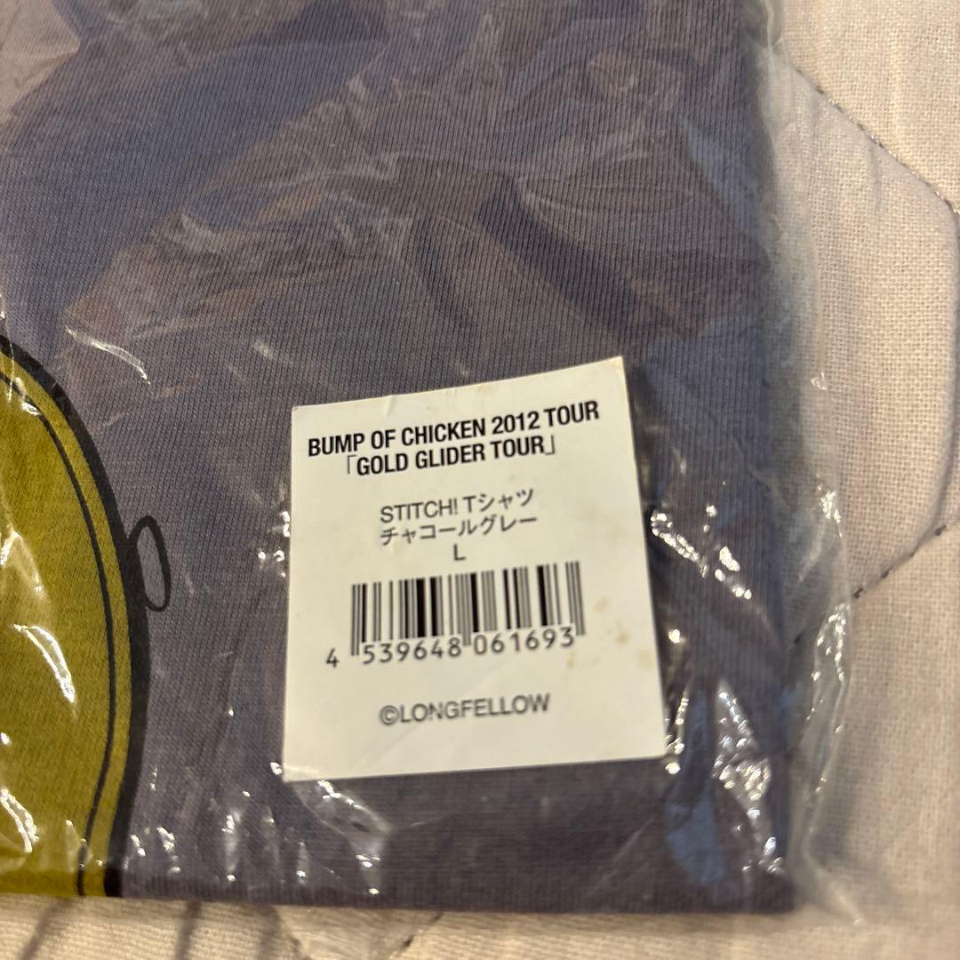 BUMP OF CHICKEN☆スティッチTシャツ灰L☆バンプオブチキン