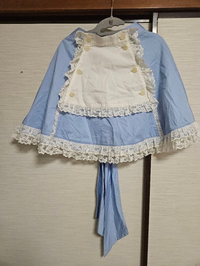 希望 ２００３年 エプロン付きハート釦スカート