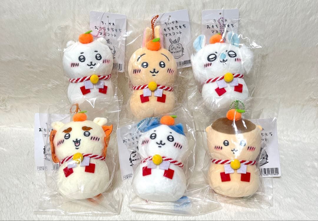 【新品・未開封】ちいかわ おもちもちもちマスコット コンプリート ６点セット