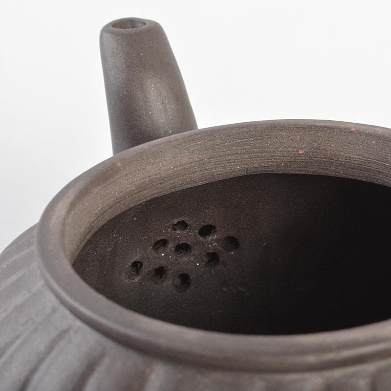 中国　周桂珍銘　紫砂　朱泥　急須　茶壷　M　R5620