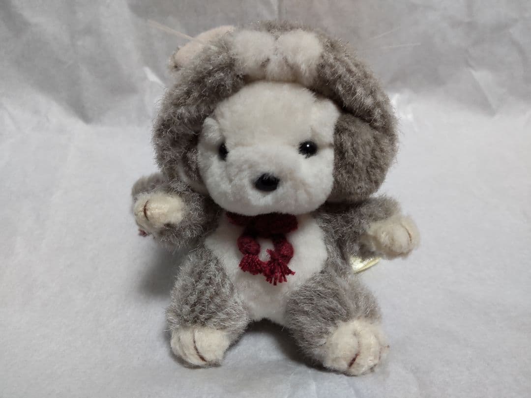 うめ吉 鈴付き ねずみ 着ぐるみ 2体セット ぬいぐるみ オリエンタルトーイ