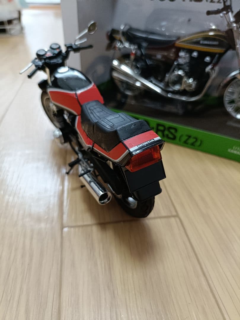 青島 1/12スケール Z2 750-RS 、CBX400 F2 （制作途中）