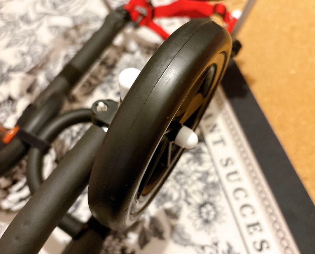 処分 歩犬舎 小型犬用 オーダーメイド 4輪車いす 四輪 4輪 車いす 車椅子