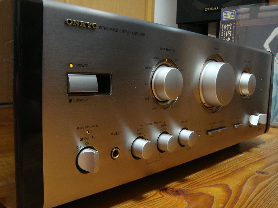 希少 整備済 程度良 ONKYO オンキョー Integra A-919 取説付