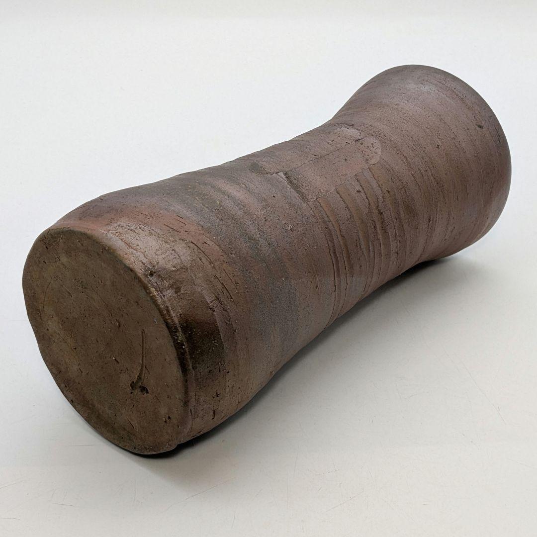 伝統工芸士 高原敏 備前焼 細水指C 共箱共布栞 水差し 抹茶道具 茶器 食器