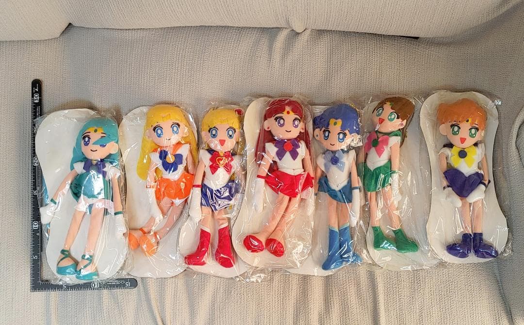 激レア1994年 美少女戦士セーラームーンS ぐにゃぐにゃシリーズ 全7種