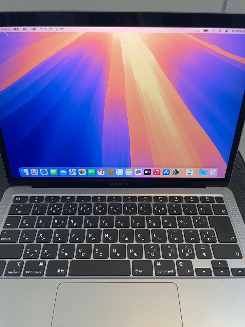 MacBook Air（初期化済） MGN63J/A 電池最大容量96%