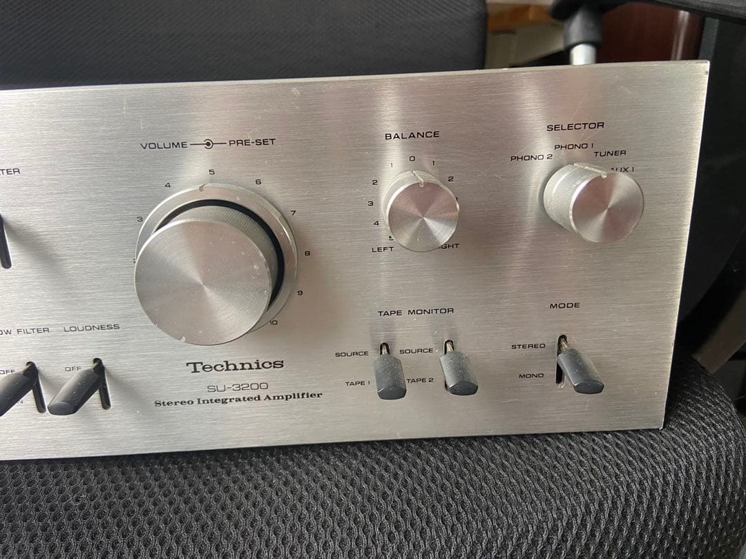 稼働品　technics プリメインアンプsu-3200