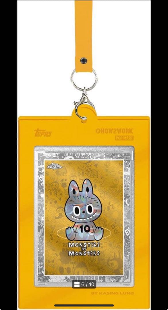 2025 Topps Chrome Labubu 1box 新品・未開封