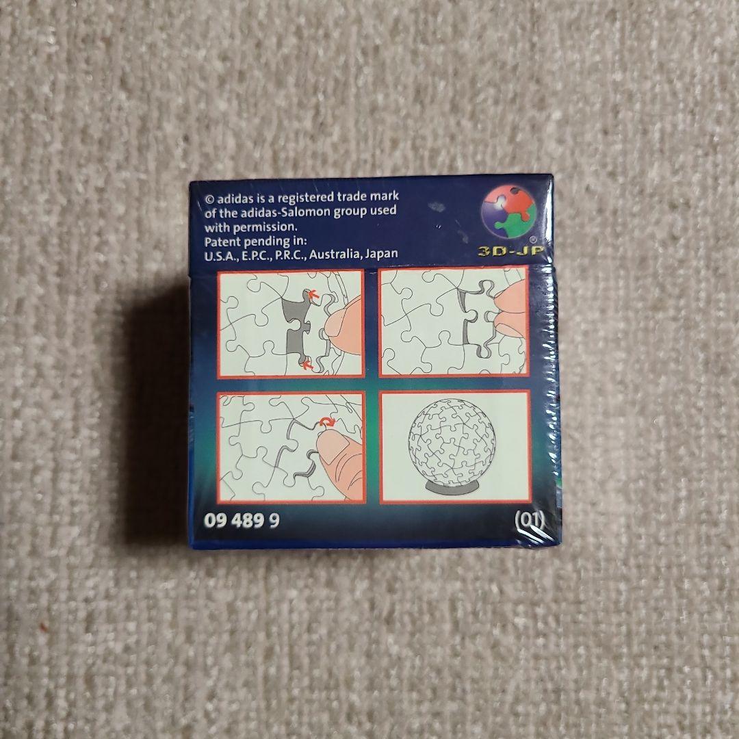 【新品未開封】adidas W杯 サッカーボール　3D パズル 9個 ラック付