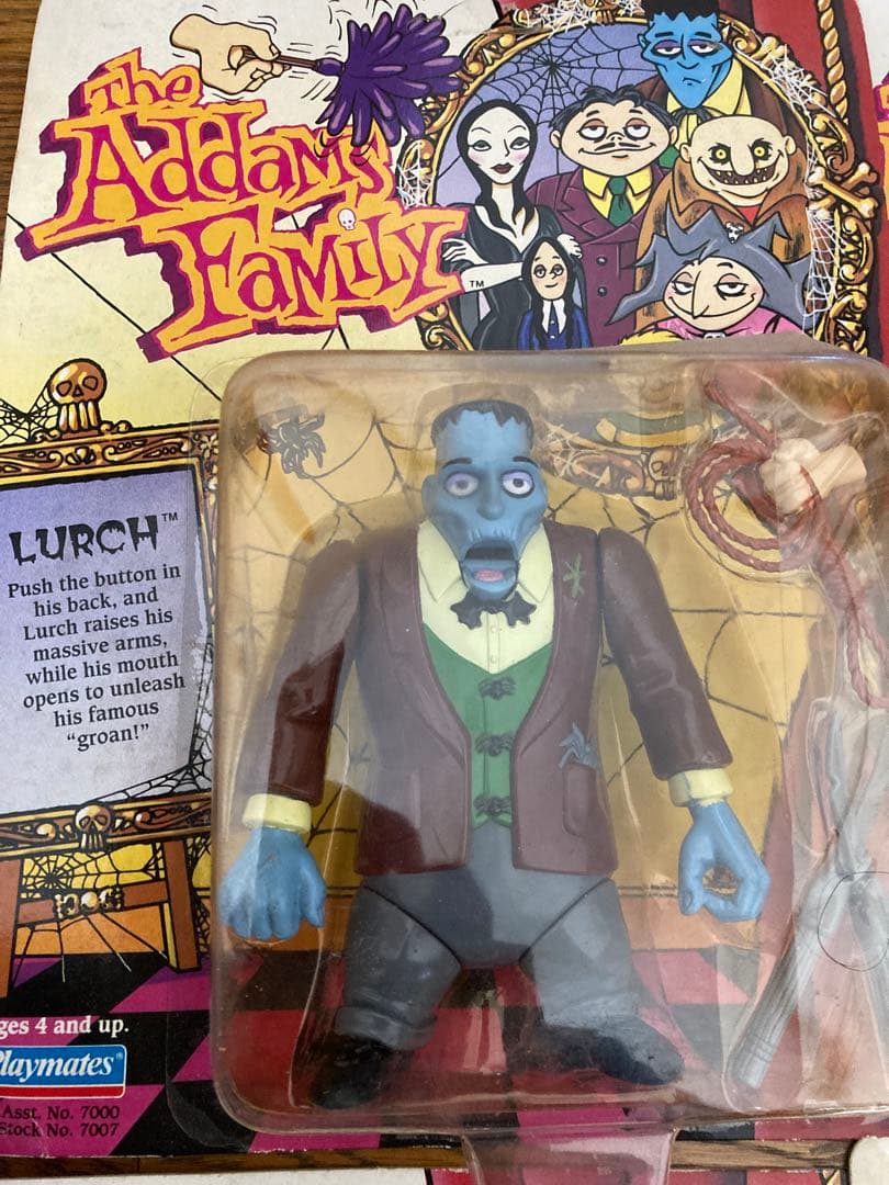 Playmates製アクションフィギュア アダムスファミリー　6体セット
