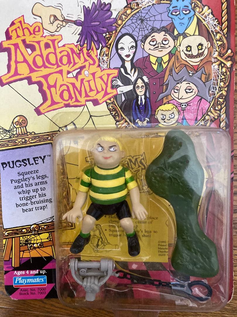 Playmates製アクションフィギュア アダムスファミリー　6体セット