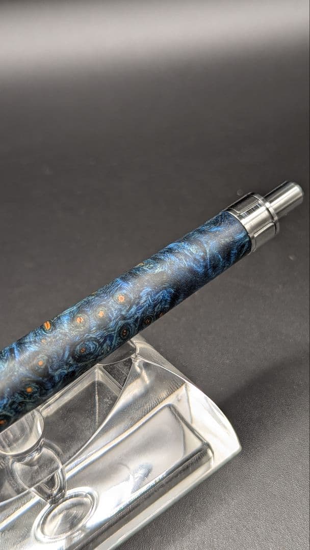 351ペン工房翌檜　スタビライズドウッドバーチバール　木軸シャーペン　ボールペン